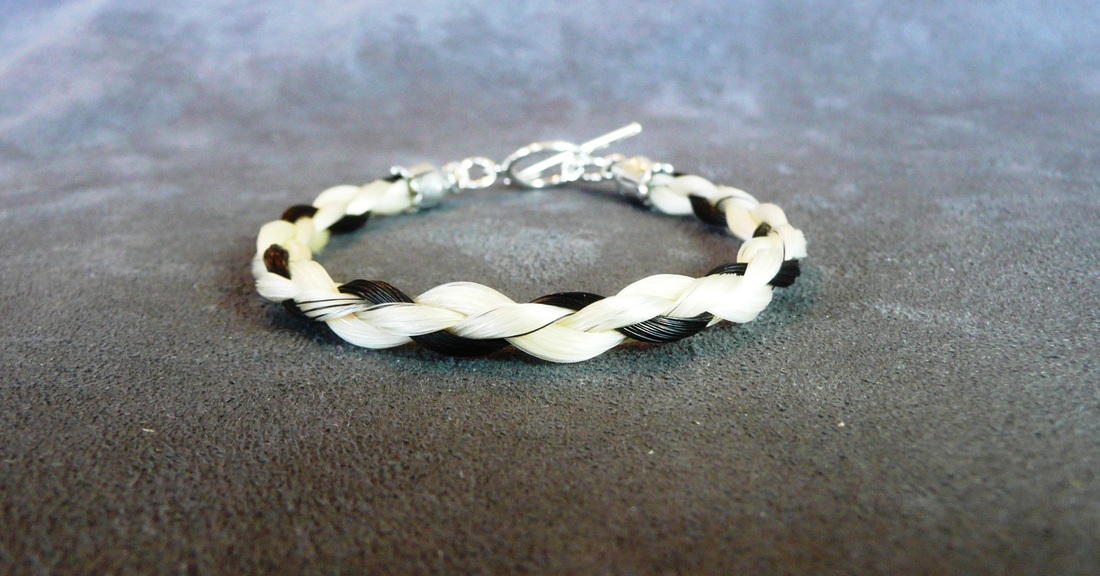 Horsehair Bracelets made from your horse's hair - Tara's Equine Designs